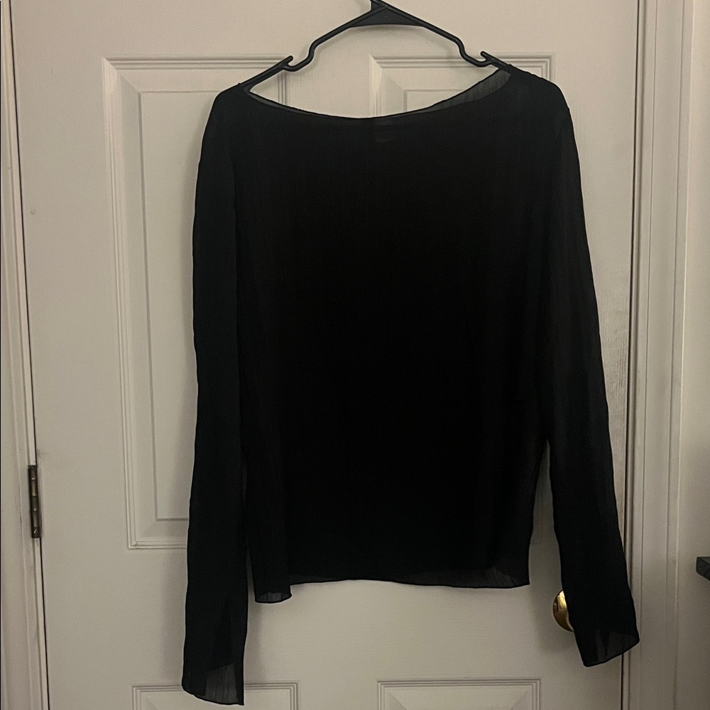 Elegant Black Women's Top